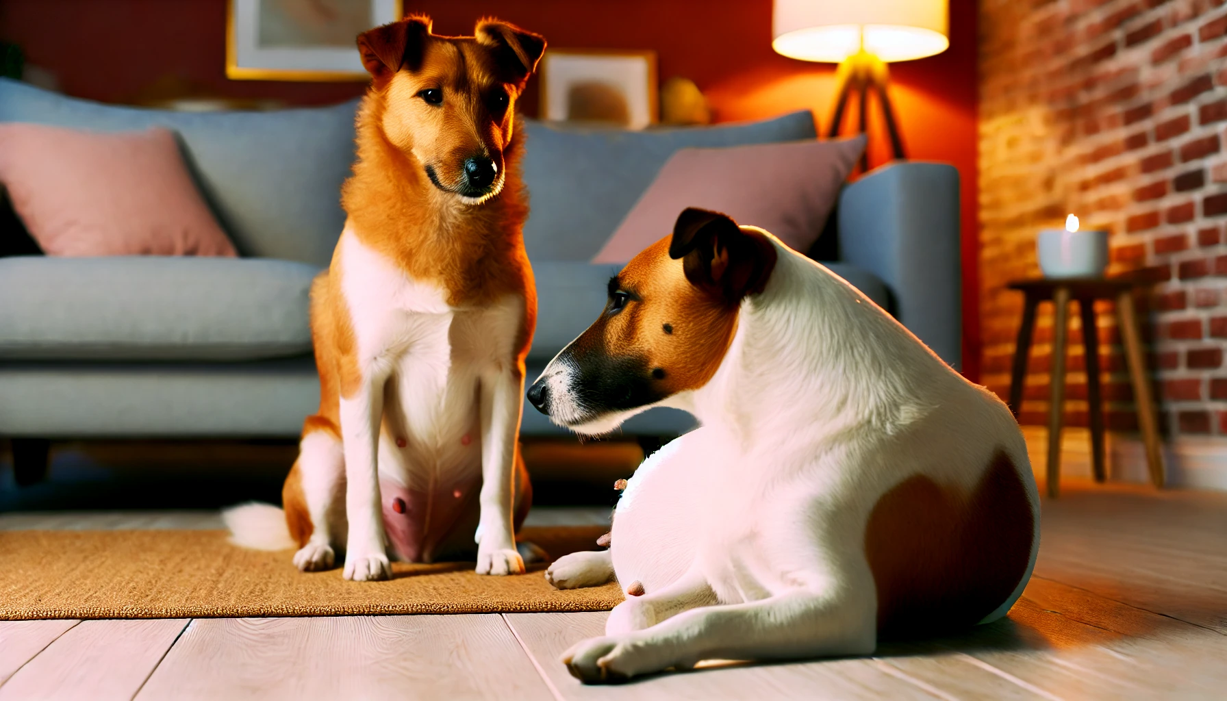 Male Dog Behavior When Female Is Pregnant