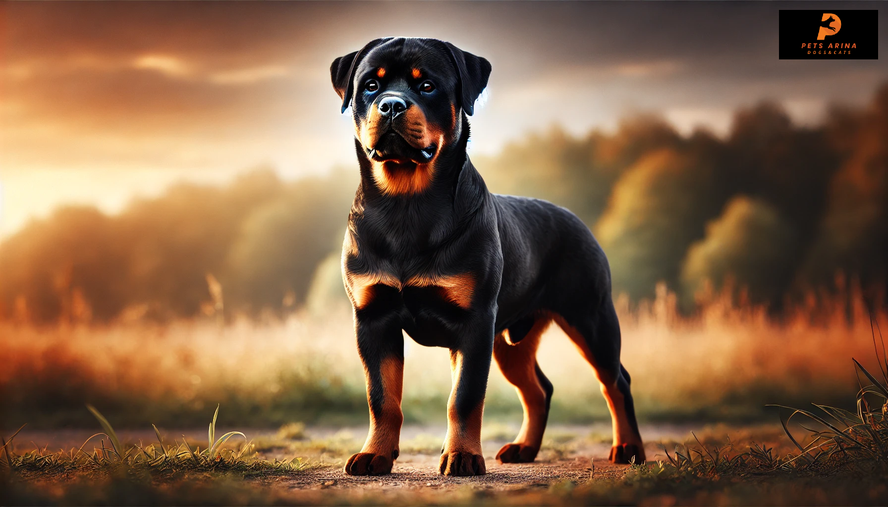 1 year old rottweiler