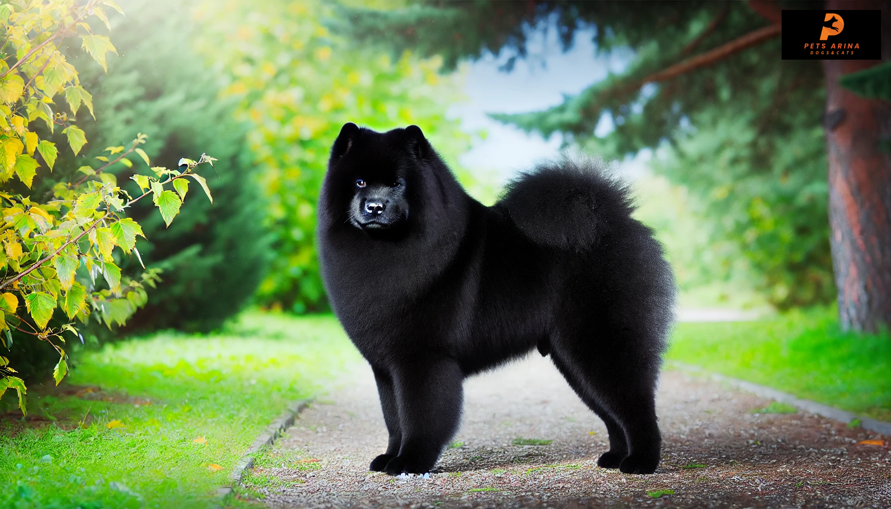 The Black Samoyed