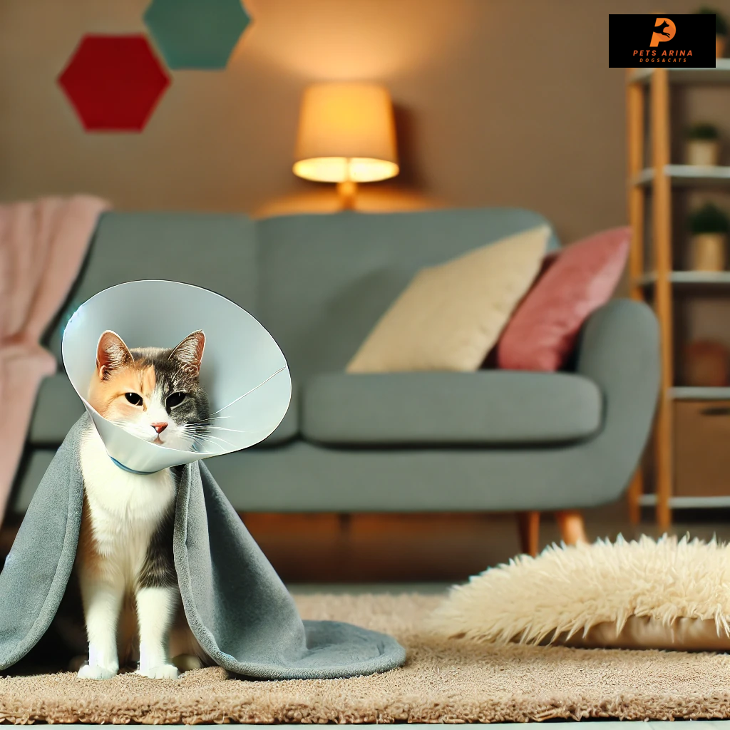 How to Cheer Up A Cat With A Cone